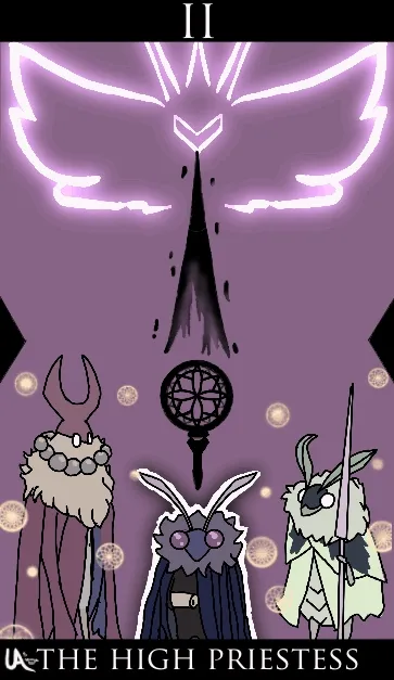 The Seer in tarot card form