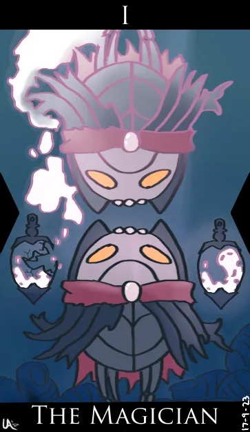 The Soul Master in tarot card form